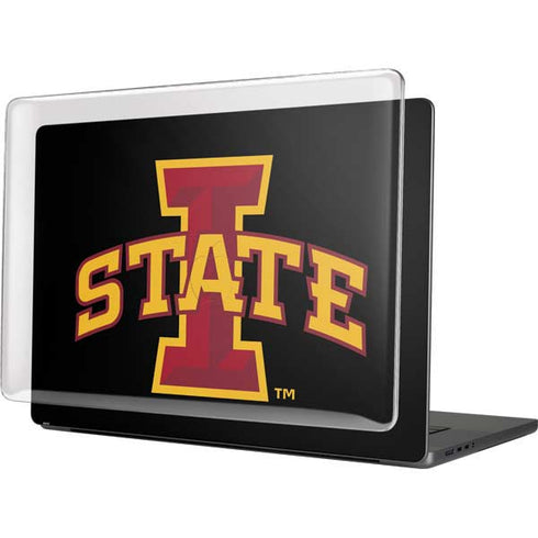 Iowa State University Primary Logo Black MacBook Cases